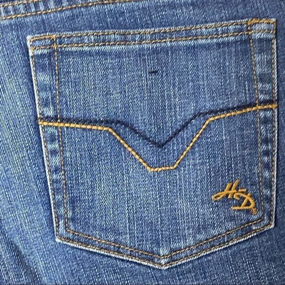 Harley Davidson | Flare Jeans 12 Long  33.5 inseam - Picture 9 of 9